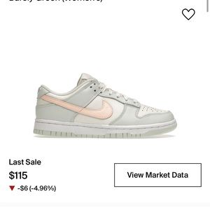 Mike dunks great condition womens 8